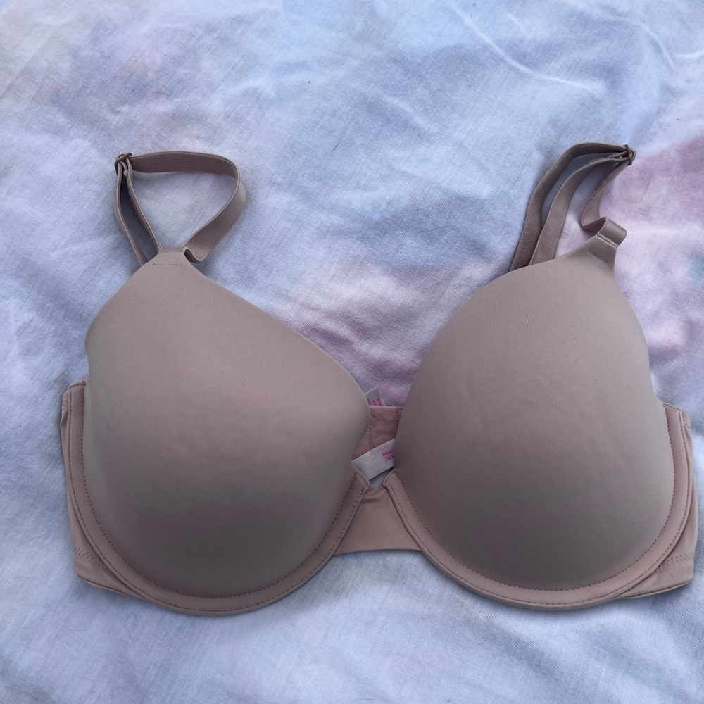 PINK Nude Wear Everywhere Lightly Lined Bra